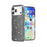 For iPhone 17 Pro Max Case Sparkly Powder Glitter Shiny Soft TPU + Hard PC Back Cover - Black - 5
