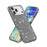 For iPhone 17 Pro Case Sparkly Powder Glitter Shiny Soft TPU + Hard PC Back Cover - Black - 2