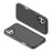 For iPhone 17 Case PC + TPU Shockproof Clear Phone Cover - Transparent Grey - 6