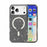 For iPhone 17 Pro Max Case Compatible with MagSafe Glitter Powder PC + TPU Phone Cover - Black - 5
