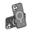 For iPhone 17 Case Compatible with MagSafe Glitter Powder PC + TPU Phone Cover - Black - 5