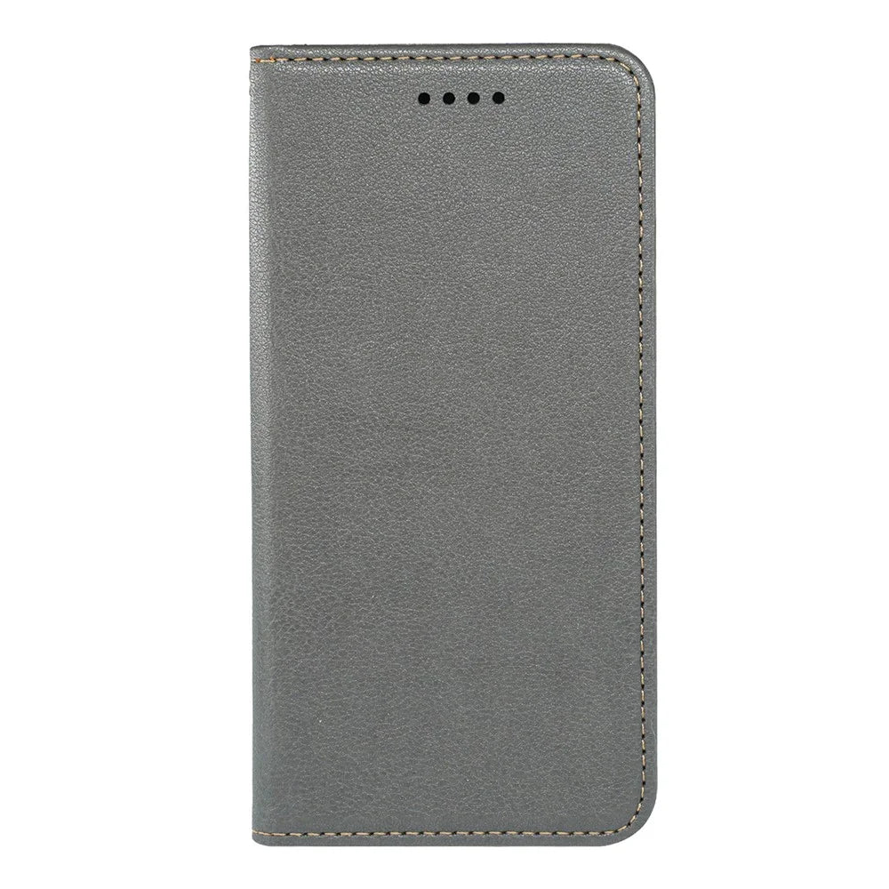 For Samsung Galaxy XCover7 Pro Case Wallet RFID Blocking Leather Phone Cover Strong Magnetic Closure - Grey - 4
