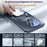 For OnePlus Ace 5 5G Magnetic Case Matte PC + TPU Heat Dissipation Phone Cover - Titanium Blue - 5