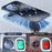 For OnePlus Ace 5 5G Magnetic Case Matte PC + TPU Heat Dissipation Phone Cover - Titanium Blue - 7