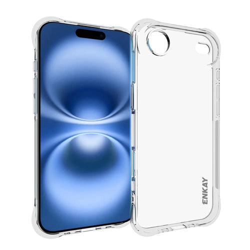 ENKAY HAT PRINCE For iPhone Air Clear Phone Case   Shockproof Anti-slip TPU Cover - Transparent - 1