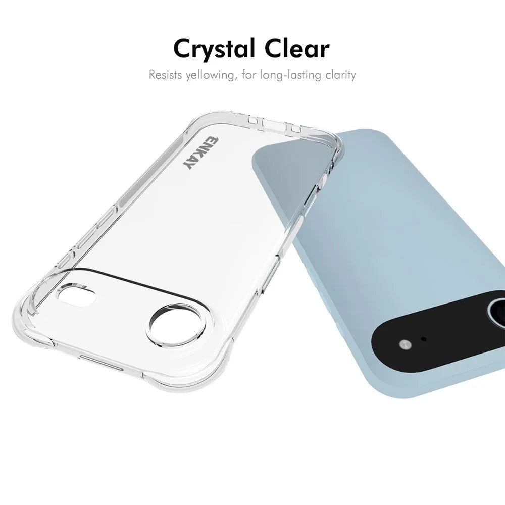 ENKAY HAT PRINCE For iPhone Air Clear Phone Case   Shockproof Anti-slip TPU Cover - Transparent - 5