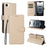 For iPhone 17e / 16e Case RFID Blocking 3 Card Slots PU Leather Phone Cover with Wrist Strap - Creamy White - 4