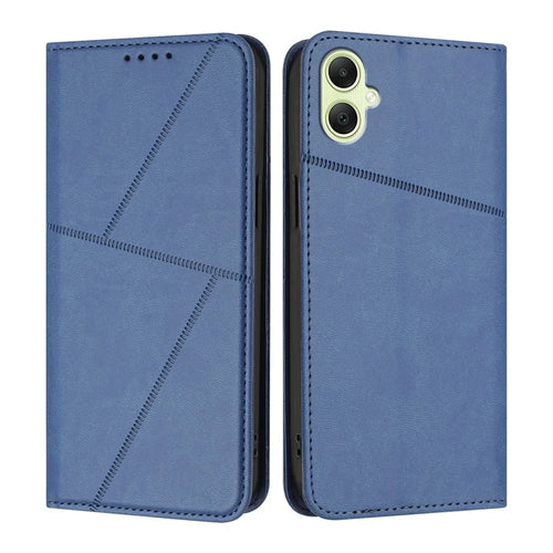 For Samsung Galaxy A08 5G / A08 4G / A07 4G / A06 4G / A06 5G Wallet Case Magnetic Closure Leather Flip Phone Cover with Stand - Royal Blue - 1