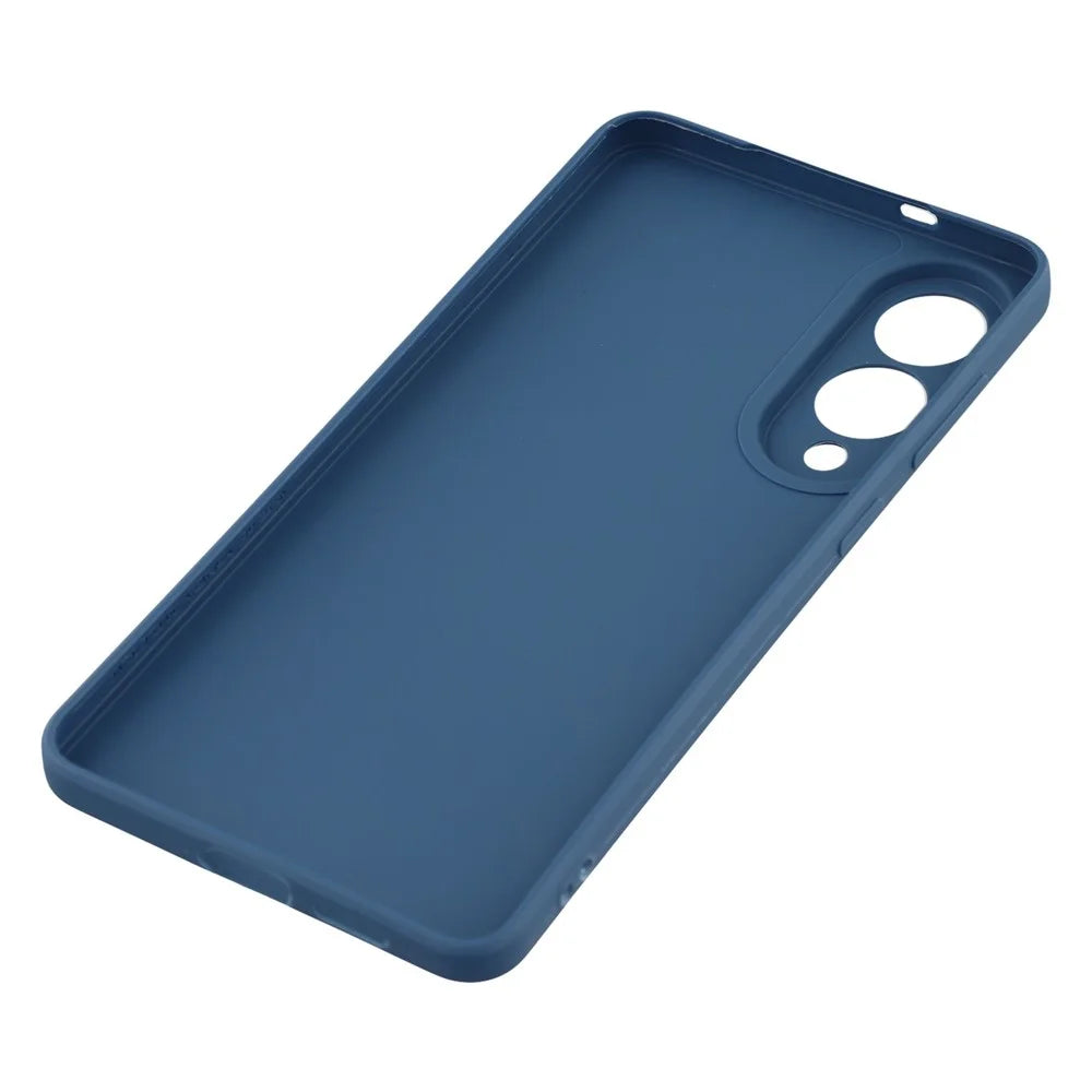 For Samsung Galaxy S25 Edge Case Precise Cutouts Straight Edge TPU Shockproof Phone Cover - Sapphire - 6
