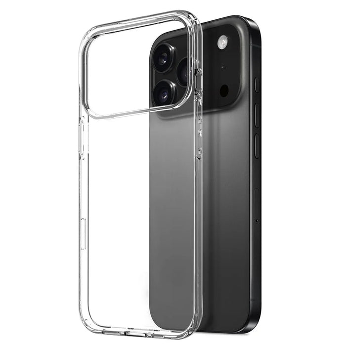 NORTHJO For iPhone 18 Pro / 17 Pro Case Soft TPU Clear Phone Cover with Tempered Glass Screen Protector - 2