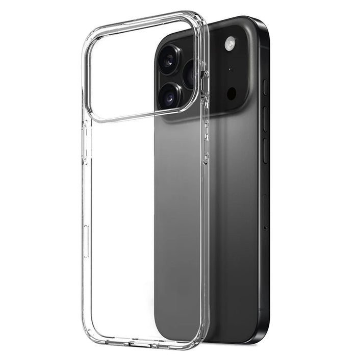 NORTHJO For iPhone 18 Pro Max / 17 Pro Max Case Soft TPU Clear Phone Cover with Tempered Glass Screen Protector - 2