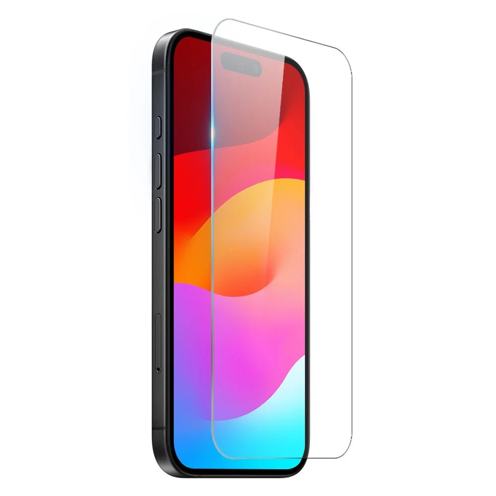NORTHJO For iPhone Air Case Shockproof TPU Clear Phone Cover with Tempered Glass and Camera Lens Film - 3