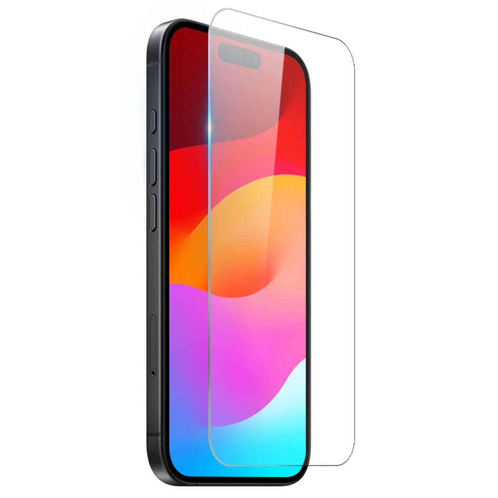 NORTHJO For iPhone 17 Case Four Corner Shockproof TPU Clear Phone Cover with Tempered Glass - 3