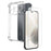 NORTHJO For Honor 400 Lite 5G Case Four Corner Shockproof TPU Clear Phone Cover with Tempered Glass - 1