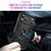For iPhone 18 Pro / 17 Pro Case PC + TPU Phone Cover with Kickstand - Black - 4