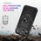For iPhone 18 Pro / 17 Pro Case PC + TPU Phone Cover with Kickstand - Black - 5