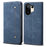 For vivo S30 5G Case Jeans Cloth Texture Anti-Scratch Leather Stand Phone Cover - Blue - 1