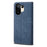 For vivo S30 5G Case Jeans Cloth Texture Anti-Scratch Leather Stand Phone Cover - Blue - 6