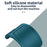 For iPhone 17 Pro Max Case Flexible TPU Phone Cover with Back Card Slot - Dark Blue - 5