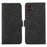 ABEEL For Samsung Galaxy XCover7 Pro Case PU Leather Folio Stand View RFID Blocking Phone Cover - Black - 1