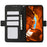 ABEEL For Samsung Galaxy XCover7 Pro Case PU Leather Folio Stand View RFID Blocking Phone Cover - Black - 2