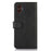 For Samsung Galaxy XCover7 Pro Case Cowhide Texture Leather Wallet Phone Cover with Stand - Black - 7