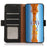 KHAZNEH for Samsung Galaxy XCover7 Pro Phone Case Genuine Cow Leather Cover RFID Blocking - Black - 4