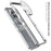 For Nothing Phone (3a) Pro  Bumper Cases Metal Frame Heat Dissipation Cover with Lens Protector - Black - 5