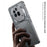 For Nothing Phone (3a) Pro  Bumper Cases Metal Frame Heat Dissipation Cover with Lens Protector - Black - 6