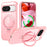 Phone Case For Google Pixel 10 Pro  /  10  /  9 Pro  /  9 Magnetic Case Ring Holder Kickstand TPU + PC Cover - Pink - 1