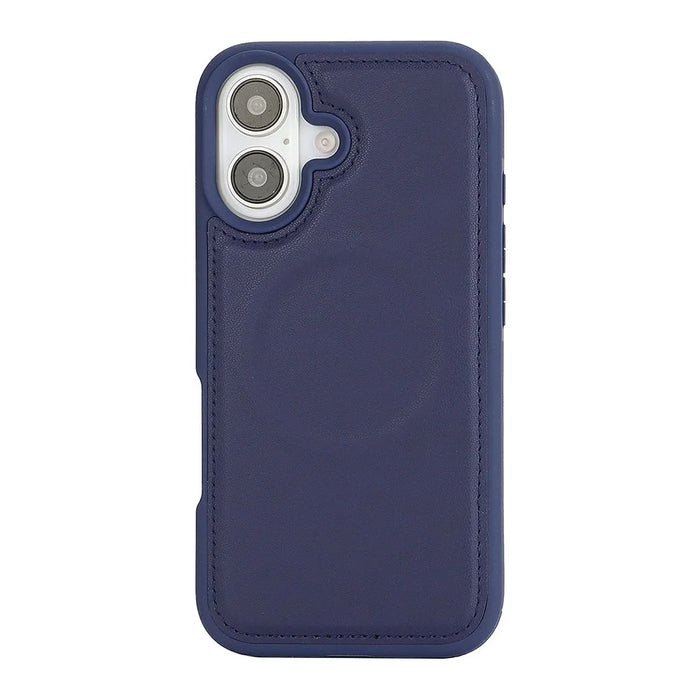 For iPhone 16 Wallet Case Compatible with MagSafe Anti-Drop Detachable PU Leather Phone Cover - 5