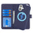 For iPhone 16 Wallet Case Compatible with MagSafe Anti-Drop Detachable PU Leather Phone Cover - 7