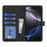 For iPhone 16 Pro Max Wallet Case Compatible with MagSafe Anti-Drop Detachable PU Leather Phone Cover - Black - 2