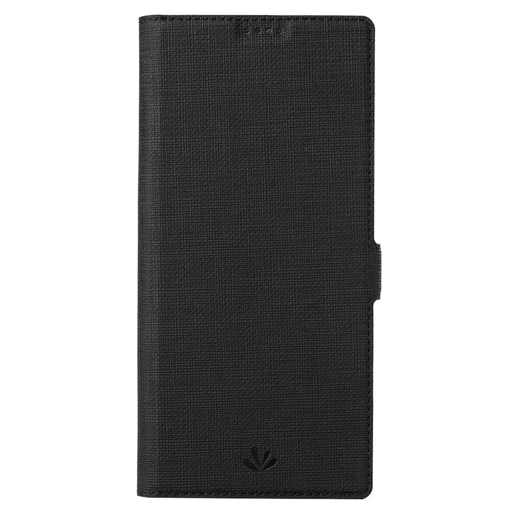VILI K Series Stand Wallet Phone Cover for Google Pixel 7 5G, Double Magnetic Clasp PU Leather Shockproof Case - Black - 7