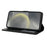 For Samsung Galaxy S24 Wallet Magnetic Case Anti-Drop Detachable PU Leather Phone Cover - Black - 3