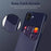 For iPhone 17 Case PU Leather Cloth Texture Hard PC Phone Cover with Card Holder - Blue - 3