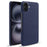 For iPhone 17 Phone Case Cloth Texture Anti-Scratch Protective PC Back Cover - Blue - 1