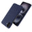 For iPhone 17 Phone Case Cloth Texture Anti-Scratch Protective PC Back Cover - Blue - 4