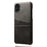 For iPhone 17 Case Dual Card Slots PU Leather + Hard PC Phone Cover - Black - 3