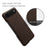 For iPhone Air Phone Case Cloth Texture Anti-Scratch Protective PC Back Cover - Brown - 2
