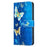 For Samsung Galaxy S25 Edge Case Wallet Stand Pattern Printing Phone Leather Cover - Golden Butterflies - 2