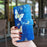 For Samsung Galaxy S24 FE Case Wallet Stand Pattern Printing Phone Leather Cover - Golden Butterflies - 6