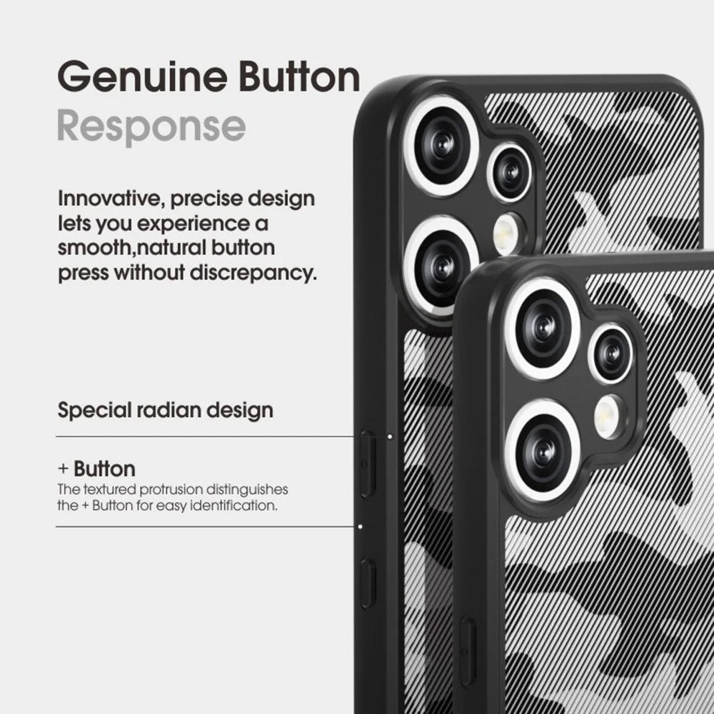 IBMRS For Nothing CMF Phone 2 Pro Case Soft TPU Frame Hard PC Back Anti-Fall Phone Cover - Grid Camouflage - 6