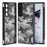 IBMRS For ZTE nubia Redmagic 10 Air 5G Case Soft TPU Frame Hard PC Back Anti-Fall Phone Cover - Grid Camouflage - 1