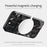 For iPhone 16 Pro Max Magnetic Case Large Texture Aramid Fiber + TPU Phone Cover - Black - 6