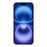For iPhone 16 Case Rhinestone Edge Glitter Back TPU + PC IMD Phone Cover - Glitter Transparent - 2