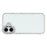 For iPhone 16 Case Rhinestone Edge Glitter Back TPU + PC IMD Phone Cover - Glitter Transparent - 3