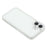 For iPhone 16 Case Rhinestone Edge Glitter Back TPU + PC IMD Phone Cover - Glitter Transparent - 5