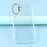 For iPhone 16 Case Rhinestone Edge Glitter Back TPU + PC IMD Phone Cover - Glitter Transparent - 6