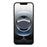 For iPhone 17e / 16e Case Rhinestone Edge Glitter Back TPU + PC IMD Phone Cover - Glitter Transparent - 2